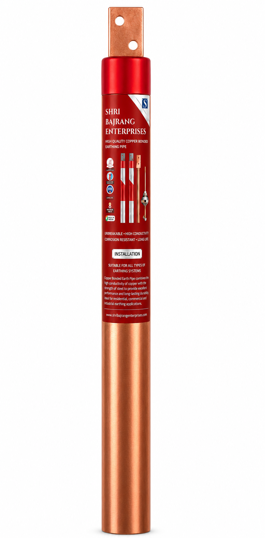 Home Jointed Copper Arrester